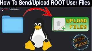 How to Transfer or Upload Root User Files in Kali Linux | Secure & Simple Tutorial | Tech Tackle