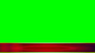 A Blank Lower Third Green Screen Scroll Title Patti