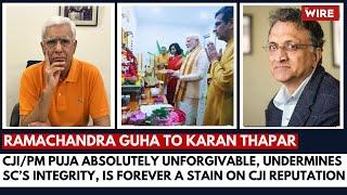 CJI/PM Puja Absolutely Unforgivable, Undermines SC’s Integrity, is Forever a Stain on CJI Reputation