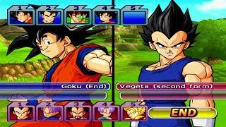 Dragon Ball Z: Budokai Tenkaichi 3 Team Goku vs Team Vegeta