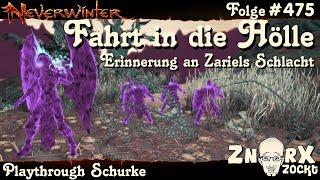 NEVERWINTER #475 Fahrt in die Hölle - Erinnerung an Zariels Schlacht -Lets Play Gameplay PS4 Deutsch