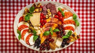 Eat like a ROMAN GOD, make this ANTIPASTI BOARD