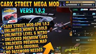 TUTORIAL! CarX Street MOD APK v1.9.2 (Unlimited Money, Gold & Premium Cars Unlocked!) Anti Ban 2025