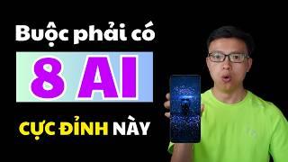 8 công cụ AI cực đỉnh nhất định bạn phải biết - Làm youtube nhanh X100 lần