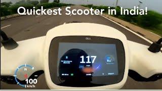 OLA S1 PRO Acceleration & Top Speed in ALL MODES! Quickest scooter in India!