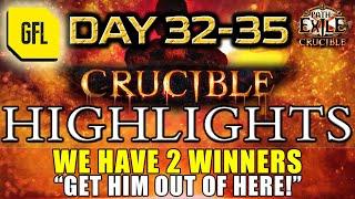 Path of Exile 3.21: CRUCIBLE DAY # 32-35 Highlights "GET HIM OUT OF HERE!", WE HAVE WINNERS and more