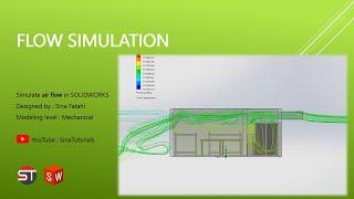 Air Flow Simulation In SOLIDWORKS