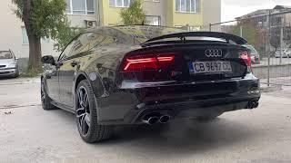 Audi S7 Facelift Exhaust sound