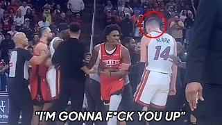 FULL Video Of Amen Thompson Fighting Tyler Herro: “I’m Gonna F*ck You Up, Boy!”