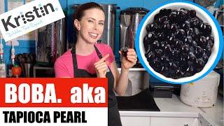 EVERYTHING about BOBA aka Tapioca Pearls: How to Cook for Large Shop ~Cafe Recipe ~