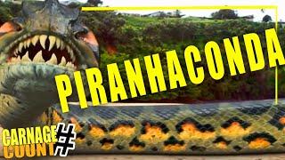 Piranhaconda (2012) Carnage Count