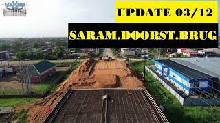 Saramaccadoorsteekbrug update 03 december 2024