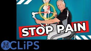 STOP HIP Pain; Best 5 Stretches For Over 55 Pt. 2 (B&B Clips)