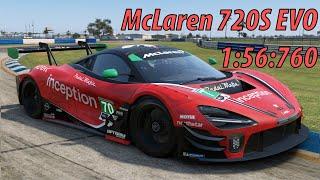 McLaren 720S EVO - Sebring 1:56:760 World Record - Automobilista 2 + Setup Link