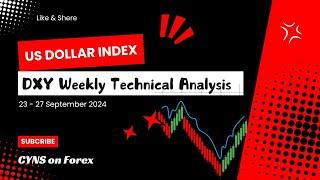 DXY | US Dollar Weekly  Technical Analysis for 23 - 27 September 2024 by CYNS on Forex