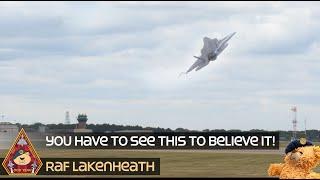 NEVER SEEN BEFORE YOU WON’T BELIEVE WHAT HAPPENED F-35 PURE SKILL & AIRMANSHIP • RAF LAKENHEATH