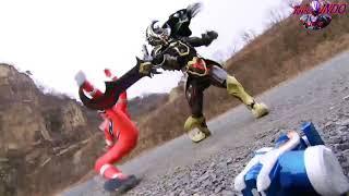 Kiramei Red vs Garuza Epic battle | Mashin Sentai Kiramager E04