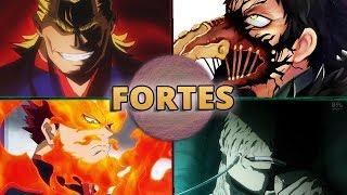 THE 10 MOST POWERFUL CHARACTERS OF BOKU NO HERO