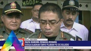 RAZIA WARUNG REMANG DI BEKASI