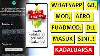 Versi Whatsapp ini Telah Kadaluarsa WA GB Aero WA Mod