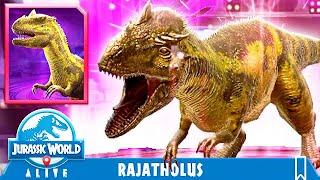 NEW LEGENDARY HYBRID RAJATHOLUS UNLOCKED (JURASSIC WORLD ALIVE)