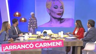 ¡ASÍ DEBUTÓ CARMEN BARBIERI EN LAS TARDES DE ELTRECE CON EL NUEVO EQUIPO DE POCO CORRECTOS!