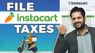 How to File Taxes for Instacart Shoppers | Tax Deductions and Write-Offs!