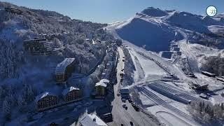 Torna la neve nel comprensorio del Mondolè, allerta valanghe