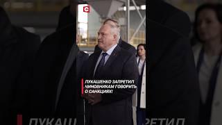 Лукашенко запретил чиновникам говорить о санкциях! #shorts #лукашенко #беларусь #политика #новости