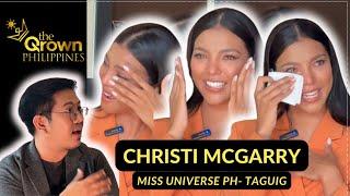 Christi McGarry gives an EMOTIONAL MESSAGE to her younger beauty queen self | Miss Universe Ph