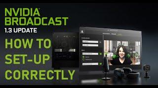 How to fix Nvidia Broadcast (RTX Voice Noise Cancellation) Make sure it's set up correctly!