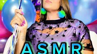 ASMR | Balloons Balloons BALLOONS | Balloon Brushing, Tapping and Popping ️