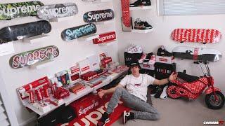 My Entire $25,000 Supreme Collection! INSANE Sneakers Clothing Accessories