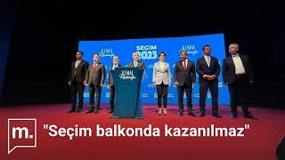 Kılıçdaroğlu: “Milletimiz ikinci tur diyorsa başımızın üstünde, mutlaka kazanacağız”