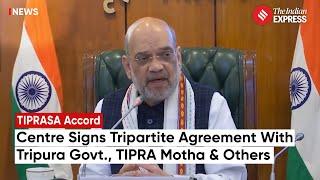 Tripartite Agreement Signed in Tripura to Address Indigenous Issues, Amit Shah Leads Initiative