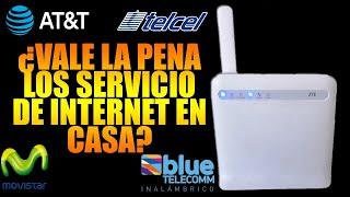 ¿Vale la pena los servicios de Internet en casa?  Mi experiencia con TELCEL