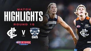 Carlton v Geelong Highlights | Round 15, 2024 | AFL