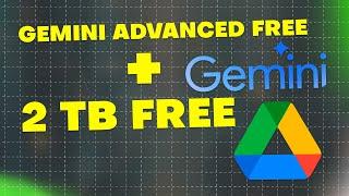 Get 2 TB Free Storage | Google Gemini Advanced and 2TB Storage FREE | Free Cloud Storage
