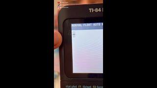 How to type a fraction fast on your TI-84 Plus CE