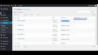 How to Use YT Player Plugin  | Play a YouTube video in WordPress