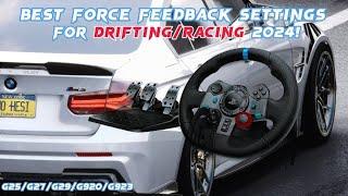 Best Force feedback LUT settings for Drifting/Racing (Logitech g29/g920...) | Assetto Corsa