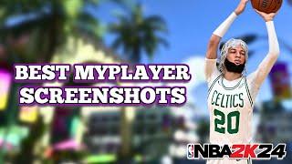 THE BEST WAY TO GET THUMBNAIL SCREENSHOTS IN NBA2K24!