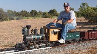 Firing up the Allen Models Fitchburg Northern Live Steam Locomotive