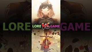 Zhongli Trong Game Vs Zhongli Trong Lore | Genshin Impact #gamelab #genshinimpact #hoyoverse