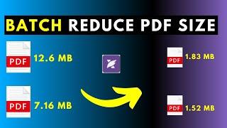 How to Reduce Size of Multiple PDF Files at Once Without Losing Quality Using Foxit PDF Editor