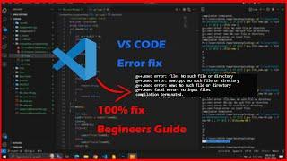 no such file or directory in vscode #vscode