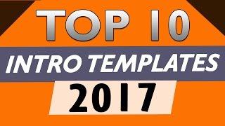 Top 10 FREE Intro Templates 2017 After Effects CS6 CC NO PLUGINS+Download