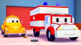 Tom The Tow Truck and the Ambulance in Car City | Trucks cartoon for children