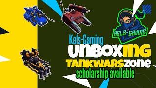 Tankwarszone Unboxing Legendary NFT with open slot scholarship from K venture capital