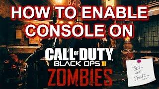 How to Enable Console On Call of Duty: Black Ops 3